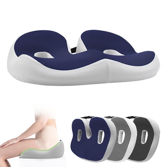 Outfany Ergoseat Welnax Orthosoothe Memory Foam Seat Cushion Comfy Memory Foam Cushion For Women Men