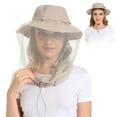 thumbnail image 1 of Clearance Outlet, Home Essentials Bee Cap Kingtowag, Summer Anti-Mosquito and Bee-Catching Anti-Sting Net Skin Color A, 1*Insect Repellent Hat Blowout Sale!, 1 of 8