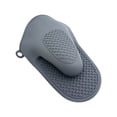 thumbnail image 1 of Clearance Oven Mitts under $1,Mini Silicone Oven Mitts Set Oven Mitts Heat Insulation Oven Gloves For Kitchen Cooking And Baking Protecting Fingers Mini Oven Hand Clips, 1 of 5