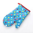 thumbnail image 1 of Clearance Oven Mitts under $1,Pot Oven Pad Gloves Proof Microwave Dot Heat Mitts Cooking Kitchen Kitchen，Dining & Bar, 1 of 5