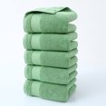 thumbnail image 1 of Clearance! PALIFEUR 5 Piece Bath Towels for Bathroom Gym Kitchen, Solid Color Kitchen Towels Cotton Thick Soft Absorbent Wash Cloths Towels 12x29 inch, 1 of 7