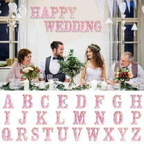 Clearance! PALIFEUR Pink LED Marquee Letters Light, Light Up Letters Sign for Party, Family Gatherings, Confessions & Proposal Scenes, Weddings, Led Letter Lights Decor