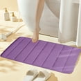 thumbnail image 1 of Clearance PEONAVET Bathroom Rugs Carpet Bedroom Mat Non Slip Bathroom Foot Mat Bathroom Quilted Absorbent Floor Mat Easy To Wash And Dry 40X60CM, 1 of 3