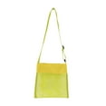 thumbnail image 1 of Clearance PEONAVET Beach Shell Bags, Mini Beach Bag for Holding Beach Shell & Toys, Seashell Collecting Bags with Adjustable Straps, Sand Toys for Kids Picking Up Shells（Yellow）, 1 of 1