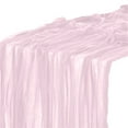 thumbnail image 1 of Clearance PEONAVET Boho Cheesecloth Table Runner,70×35 Inch Spring/Summer Table Runner Table Decoration,Vintage Table Decor for Home Wedding Party, 1 of 4