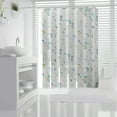 thumbnail image 1 of Clearance PEONAVET Floral Shower Curtain, Flowers Print Bathroom Curtain, Machine Washable Spring Bath Curtains, Waterproof Fabric Shower Curtain Set with Hooks, 70.9×31.5 In, 1 of 8