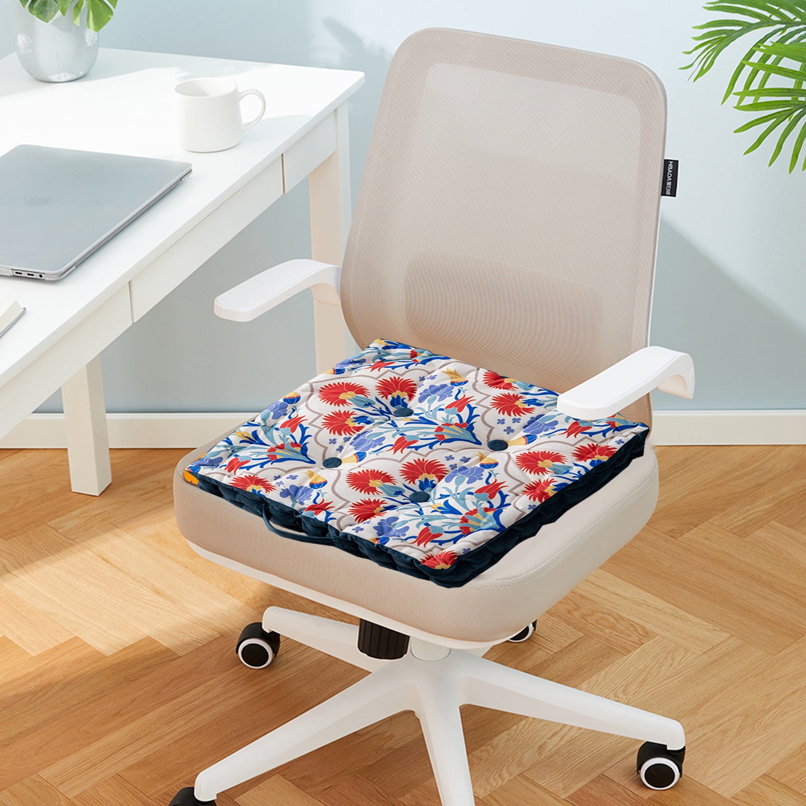 Clearance PEONAVET Seat Cushion Chair Cushion Thickened Soft Padded