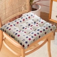 thumbnail image 1 of PEONAVET Seat Cushion Floral Chair Mat Thickened Upholstered Chair Mat Kitchen Dining Chair Floor Mat Patio Chair Mat, 1 of 6