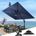 thumbnail image 1 of Clearance PEONAVET Umbrella Lights Solar Umbrella Lights Outdoor,Timed Remote Control,Solar Powered Patio Umbrella Lights LED Umbrella Patio Lights For Beach Tent Camping Garden Party, 1 of 5