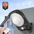 thumbnail image 1 of Clearance PEONAVET Wall Sconce Solar Street Light,IP65 Outdoor Solar Powered Lights Dusk To With Motion Sensor LED Security Flo-od Light For Parking Lot,Remote Control, 1 of 9