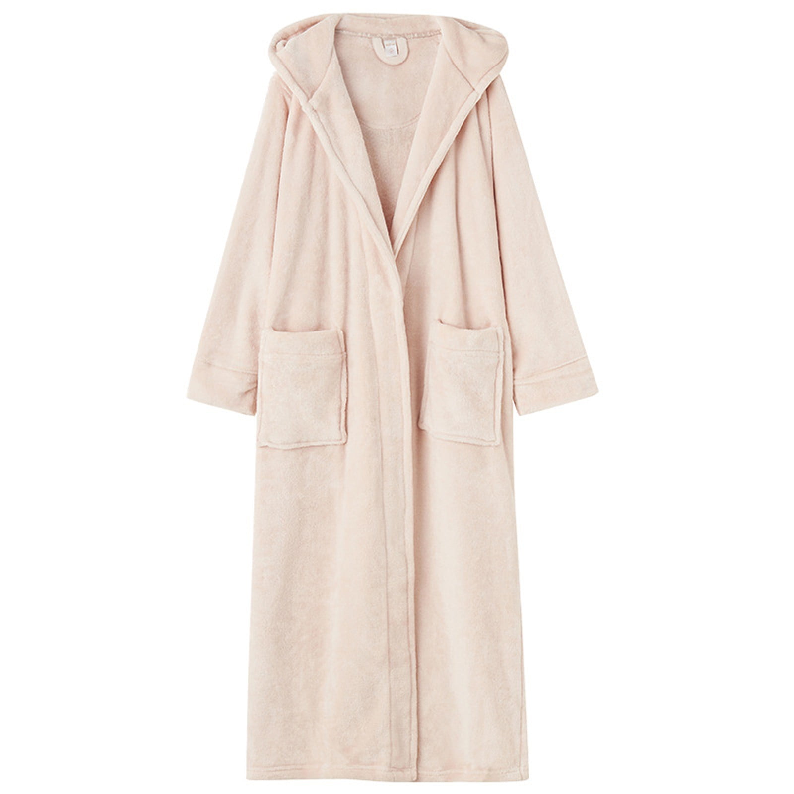 Clearance!Pajama dress with pocketsSoft pajama setWomen's Hooded Robes