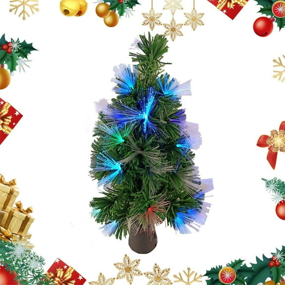 Clearance Party Light-up Decoration under $20,Christmas Trees Artificial Christmas Tree | Color Changing Lighted Artificial Christmas Tree | Holiday Decor Tree | Christmas Centerpieces Parties F