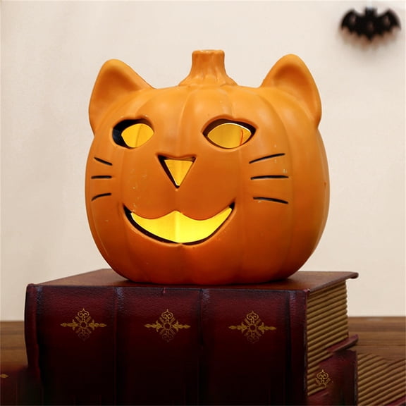 Clearance Party Light-up Decoration under $15,Festive Glow: Embracing Christmas With Pumpkin Celebrating Christmas With Jack O