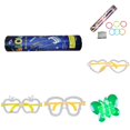 thumbnail image 1 of Clearance Party Light-up Decoration under $30,Glow Sticks Halloween For Kids Adult Glow In The Dark Accessories Decors Glowsticks 1ml, 1 of 7
