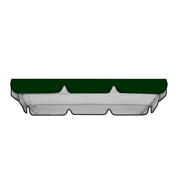 Clearance!Patio Canopy Swing Cover,98"x73"Outdoor Swing Canopy Replacement,Canopy Only Outdoor Patio Swing Canopy Replacement Porch Top Cover for Seat Furniture