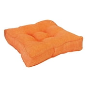 Clearance! Patio Chair Cushion(40x40x9cm) Thickened Seat Cushion Floor Pillows Cushions Large Squares 2-Sides Corduroy Seat Cushion Compressed Tatami Meditation Pad Orange