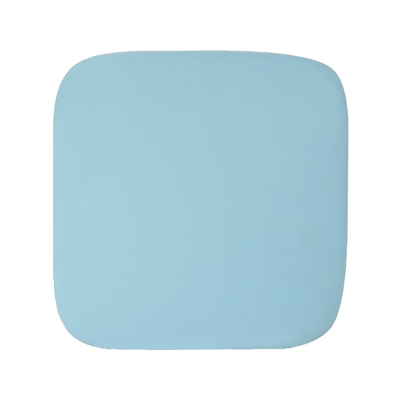Hvmvliv Patio Chair Cushions Knitted Cotton Memory Foam Seat Cushion-Soft and Comforta - Classic Vintage Style - Thicken Chair Pads for Outdoor & Indoor Furniture(35x35cm) Light Blue