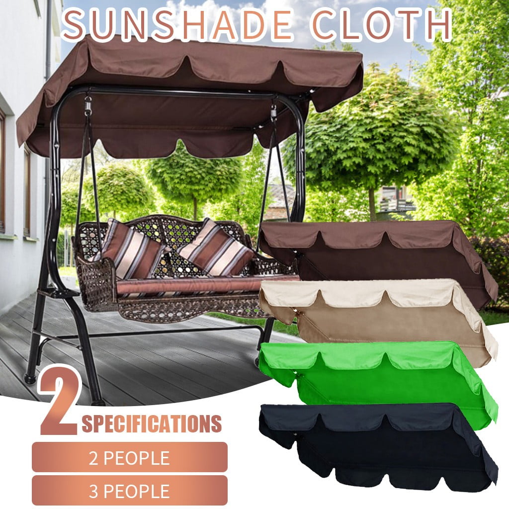 Clearance! Patio Swing Cover, Swing Canopy Replacement, Waterproof ...