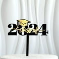 thumbnail image 1 of Pedty Cake inserts 2024 Graduation Season Acrylic Cake Card Happy Graduation Cake Decoration Party Supplies,Cake Toppers, 1 of 4