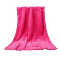 thumbnail image 1 of Clearance! Pedty Throw Blanket Kids Tufted Blanket 1Pc 50*70 Cm Lightweight Plush Fuzzy Cozy Soft Blankets and Throws for Sofa Hot Pink, 1 of 4