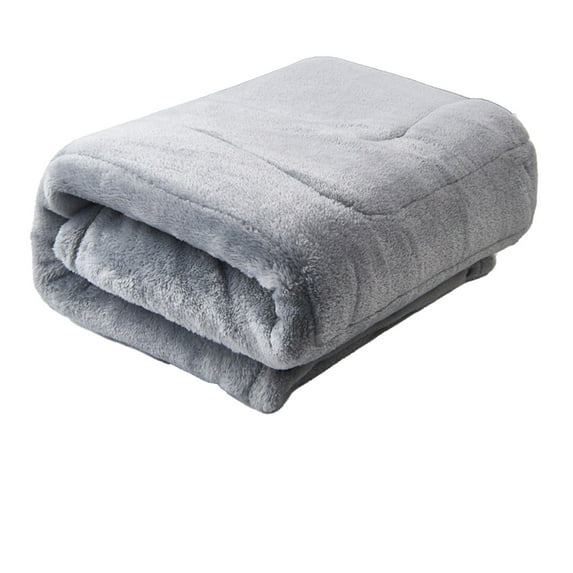 Clearance! Pedty Twin Size Soft Blanket Electric Heated Blanket 1Pc Usb Electric Blanket Single Blanket Household Single Control Intelligent Temperature Regulating Dormitory Electric Mattress Gray