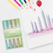 Clearance Pen under $1 4 Packs Highlighters Assorted Colors Highlighters and Pens No Aesthetic Highlighters With Soft Chisel Tip Cute Highlighter Pastels Study Supplies and Aestheti