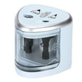 thumbnail image 1 of Clearance Pen under $10,Electric Pencil Sharpener Double Hole Portable Pencil Sharpener Battery Operated, 1 of 1