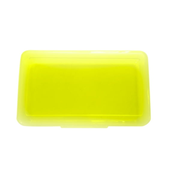 Clearance Pen under $5,Plastic Transparent Stationery Storage Box Cute Sketch Art Student Pencil Bag