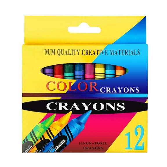 Clearance Pen under $5,s Drawing Crayon Set 6 Color 8 Color 12 Color 24 Color Creative DIY Doodle Oil Painting Stick Fill Color Drawing Crayon.