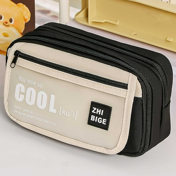 Clearance Pencil Pouch, Campus Season Students Large Capacity Pencil Case Pen Bag Back to College