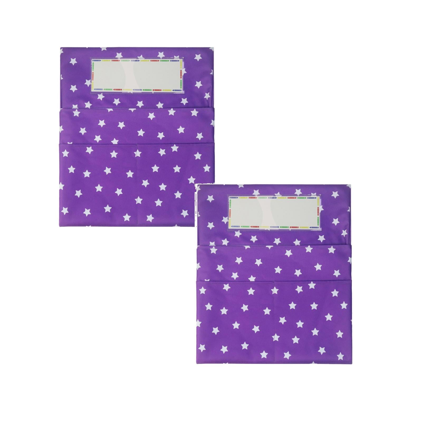 Clearance Pencil case under $10,Seat Back Pockets Storage Seat Sacks Convenient For Classroom Chairback Pocket Chair Pocket Organizer 2PC