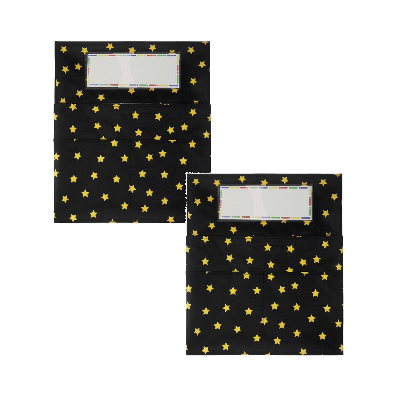 Clearance Pencil case under $20,Seat Back Pockets Storage Seat Sacks Convenient For Classroom Chairback Pocket Chair Pocket Organizer 2PC
