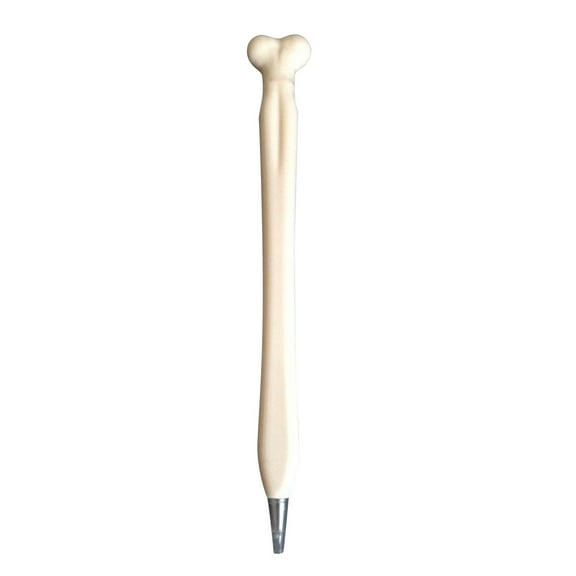 Clearance Pencil curler under $5,Novelty Bone Shape Ballpoint Pens Ink Pen Finger Pen Doctor Pen Stationery Crazy Student 1Ml 1PC