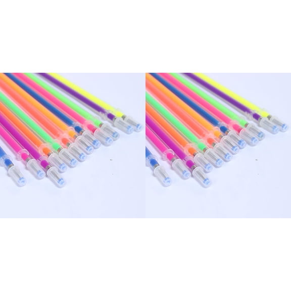 Clearance Pencil curler under $6,Gel 48pcs Pen 60ml Drawing Rollerball Glitter Pens Gel Colors Stationery 2PC