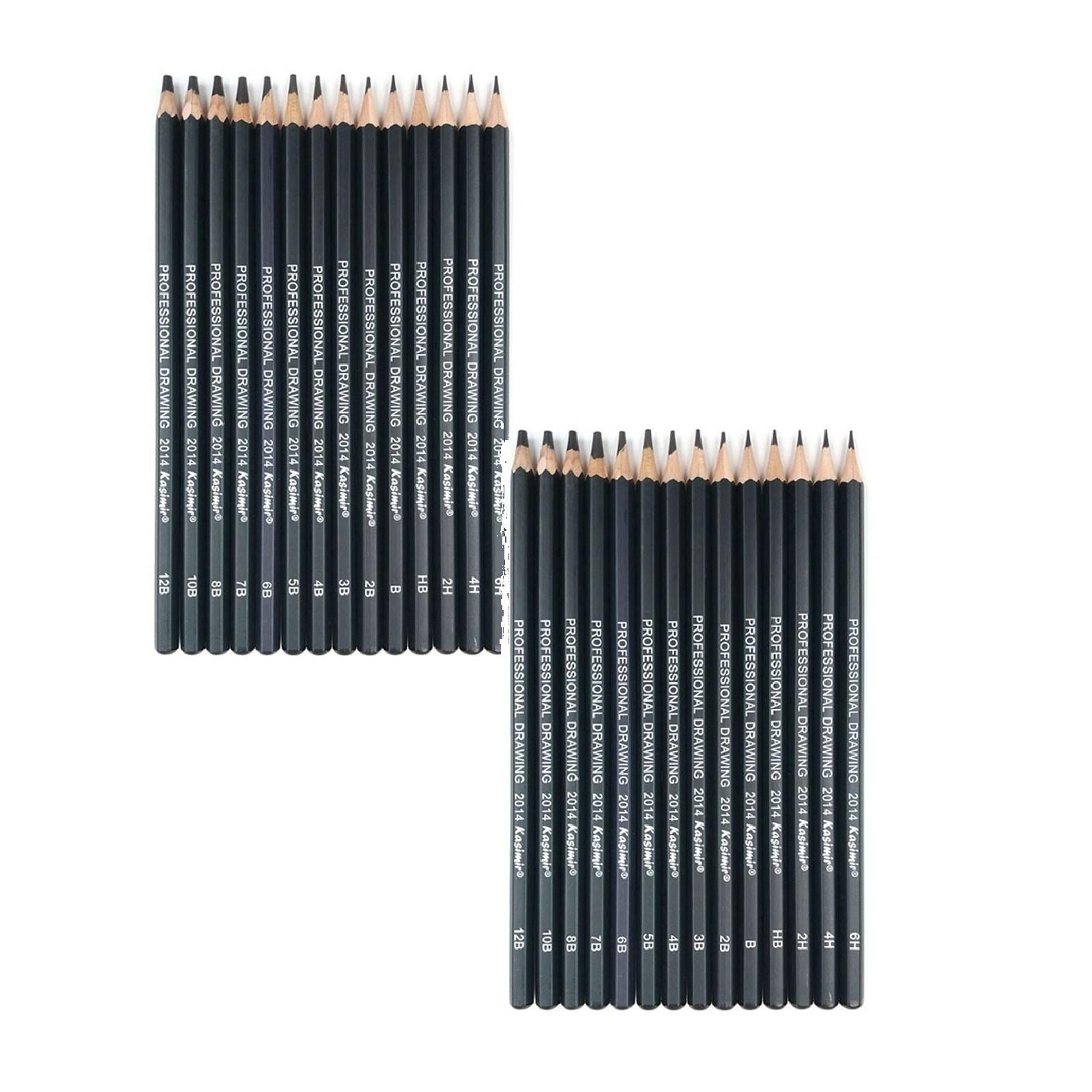 Clearance Pencil curler under $8,Painting Professinal Drawing Pencil 14PC Tool 6H-12B Sketching Pencil Art Sketch Office & Stationery 2PC