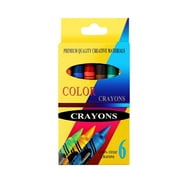 ClearancePenunder $1Children's Drawing Crayon Set 6 Color 8 Color 12 Color 24 Color Creative DIY Doodle Oil Painting Stick Fill Color Drawing Crayon.