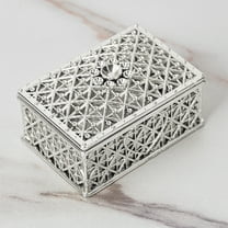 Personalized Wedding Candy Boxes 12Pcs, Hollow Metal Containers, Elegant Bridal Shower Favors Storage Box for Wedding Receptions, Home Organization & Party Decorations