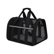 Clearance! Pet Carrier Cats Dog Carrier for Small Medium Cats Dogs Puppies Up To 15 Lb Small Dog Carrier Soft Sided Travel Puppy Carrier (13.3x9.4x9.4in)
