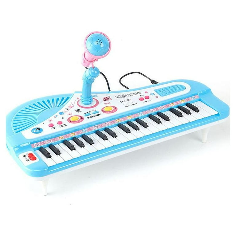 Toy Piano Piano Keyboard Toy For Girls Kids Birthday Gift Toys For 1 2 3 4  Years Old-- Multi-functional, With Microphone, Portable, Mini, 24 Keys