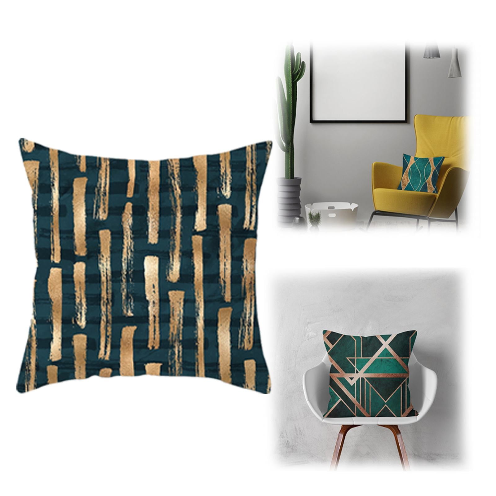 Clearance!Pillow Case Colourful Boho Lumbar Throw Pillow Cover 17X17