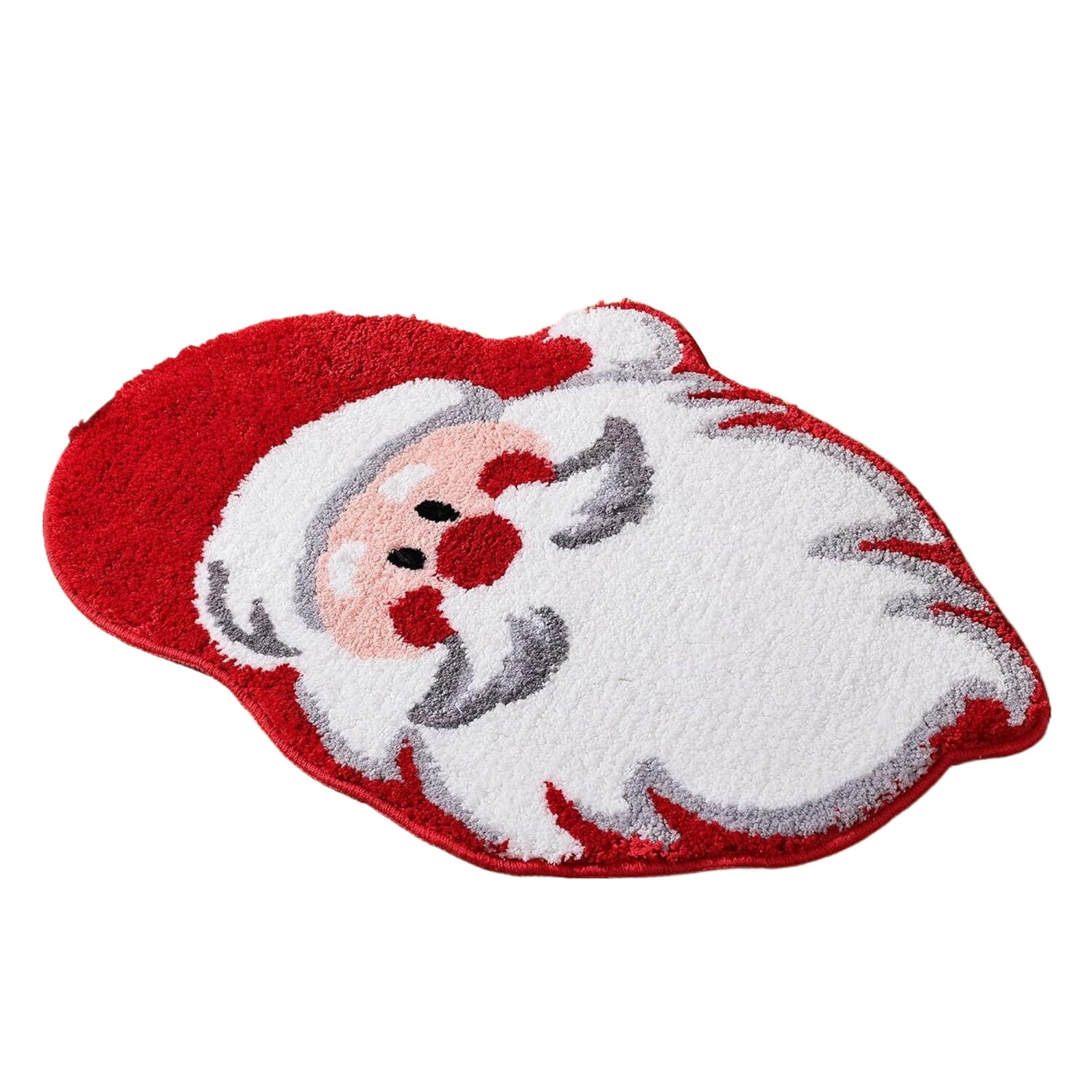 Clearance!Pkjas Christmas Decorations,Santa Bathroom Rugs for Living