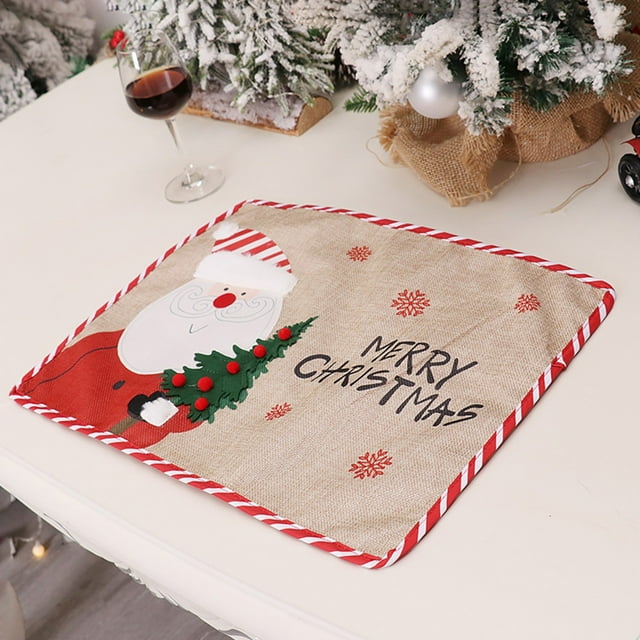 Clearance Placemat under 1 Christmas Insulation Mat Christmas Table