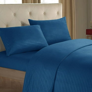 Plain Woolen Cloth Inlaid Four Piece Bed Set Bed Sheet Set