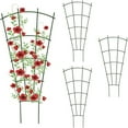thumbnail image 1 of Clearance! Supports For Garden 40cm, Tomato Cage Tall Support for Potted Climbing Vine Rose Clematis Vegetable Cucumber, Garden Obelisk Trellis Garden Decor 4 Pcs, 1 of 8