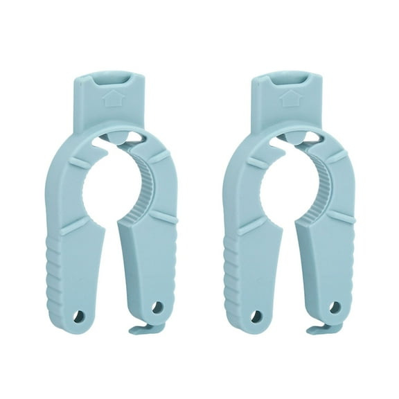 Clearance! Plastic Bottle Cap and Jar Opener 2024 Upgraded Aid Tool Easy Ring Pull Can Opener Suitable for Weak Hands Seniors Rheumatoid Ergonomic Lid Seal Opener( 2Pcs) 2* Bottle Opener