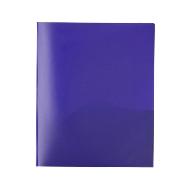 Clearance Plastic folder purple Cheap, lower priceTwo Pocket Folder