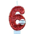 Clearance! Plertrvy Party Favors, Baseball Birthday Candle Cake Toppers