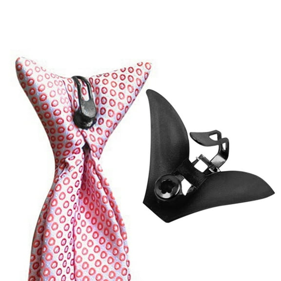 Clearance! Plertrvy Securing Clip, 10Pcs Men's and Women's Geometric Shape Executive Universal Tie Clip, Tie clip tie clip tie buckle men's tie small accessories black