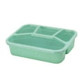 Clearance! Plertrvy Stainless Steel Bowl, Plastic Box Storage 4