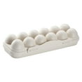 thumbnail image 1 of Clearance! Plertrvy Storage Rack, Egg Tray Holder Egg Storage Box Refrigerator Crisper Storage Container, 1 of 3